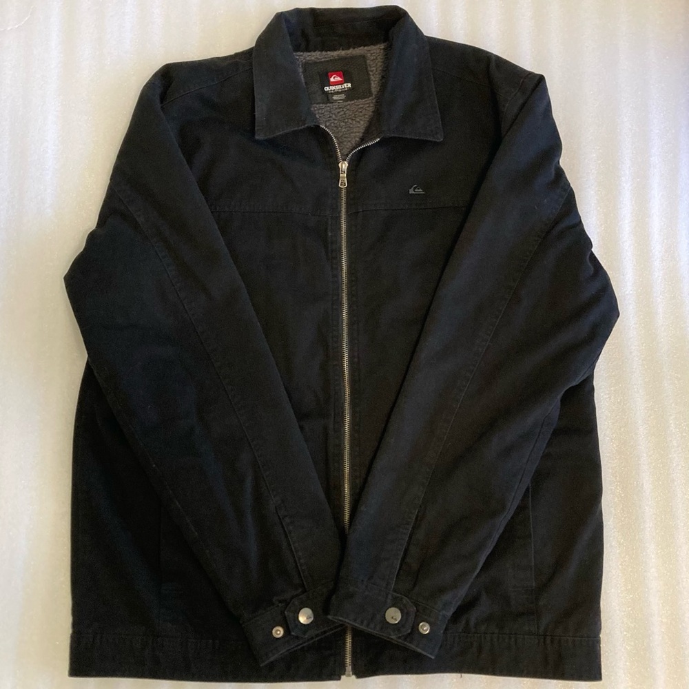 Men's Quicksilver Black Jacket XXL